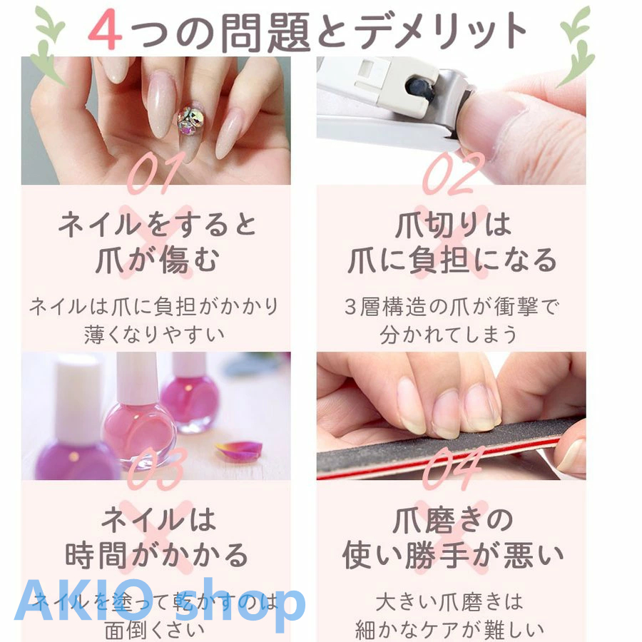 ネイルケアセット ネイルケア用品 爪磨き メンズ レディース つめ磨き