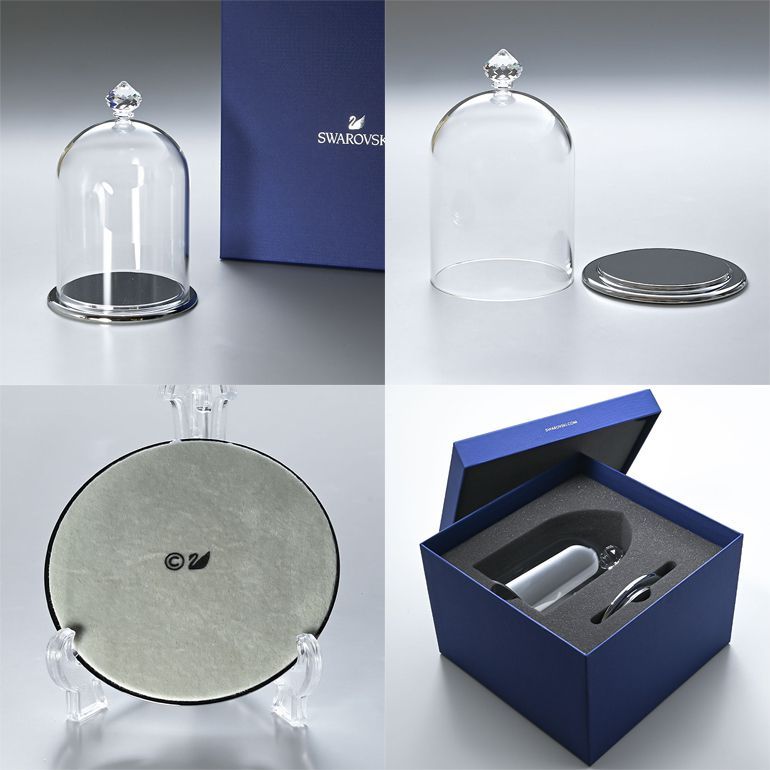 SWAROVSKI（スワロフスキー） クリスタル ガラス鐘 ディスプレイ S