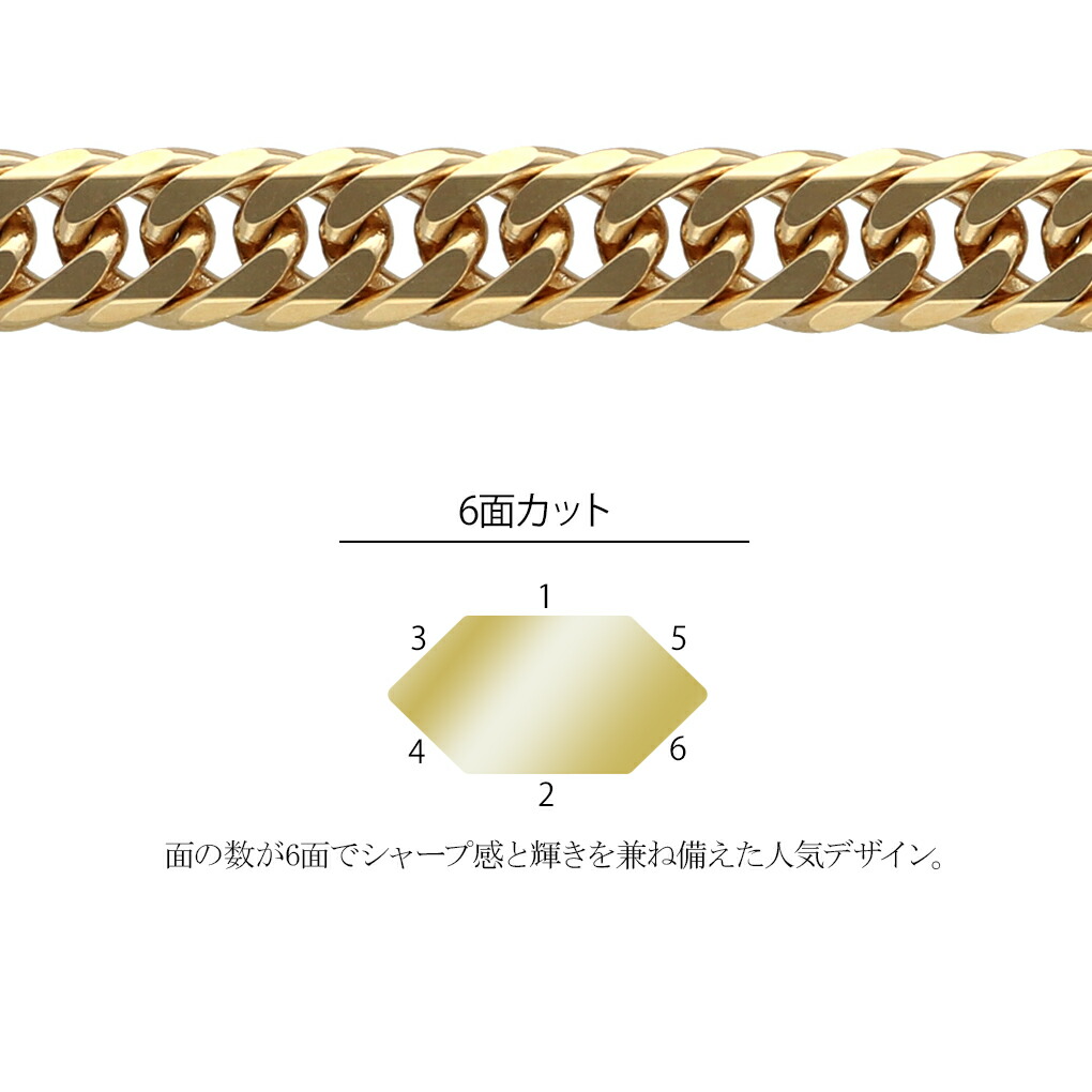 K18 ゴールドチェーン 喜平ネックレス チェーン 50g 造幣局刻印 18金