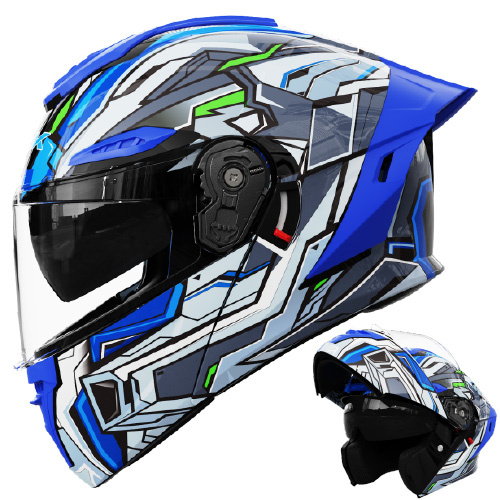 バイクヘルメット フリップアッ プ システム ヘルメット ジェッ ト