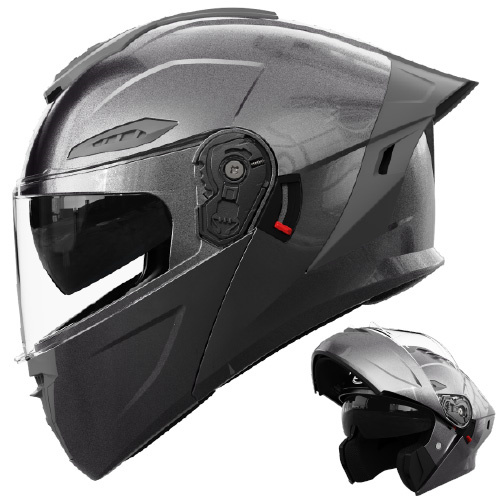 バイクヘルメット フリップアッ プ システム ヘルメット ジェッ ト