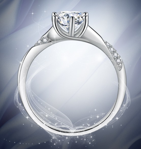 指輪リング レディース シルバー925 スワロフスキー 高級リングAAA CZ