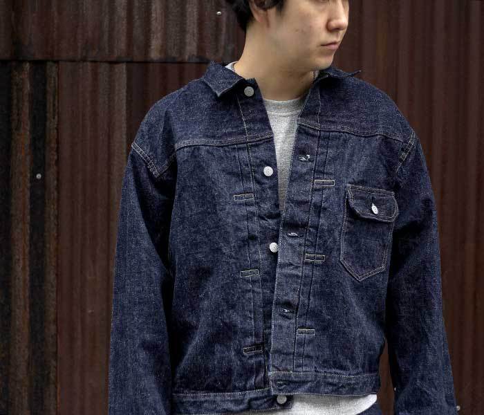 予約商品(お届け予定 3月頃以降) orSlow オアスロウ ジージャン デニム