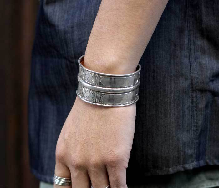 インテリム INTERIM トゥアレグ シルバーバングル TOUAREG THICK