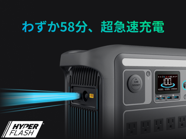 Anker（アンカー） 防災グッズ ポータブル電源 Anker Solix C800 Plus