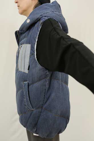 ayane 秋冬SALE【アヤン/875823/40%OFF】綿ポリダンガリーフードジップ