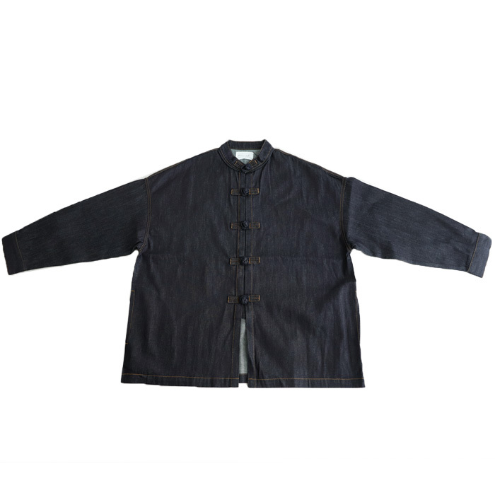 antiqua（アンティカ） ノンウォッシュ デニムジャケット チャイナ
