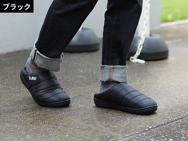 SUBU（スブ） 正規販売店 サンダル 冬 メンズ 冬用サンダル つっかけ