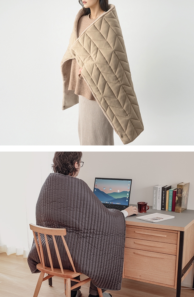 BRID（ブリッド） ひざ掛け サーマラップ ブランケット オリガミ