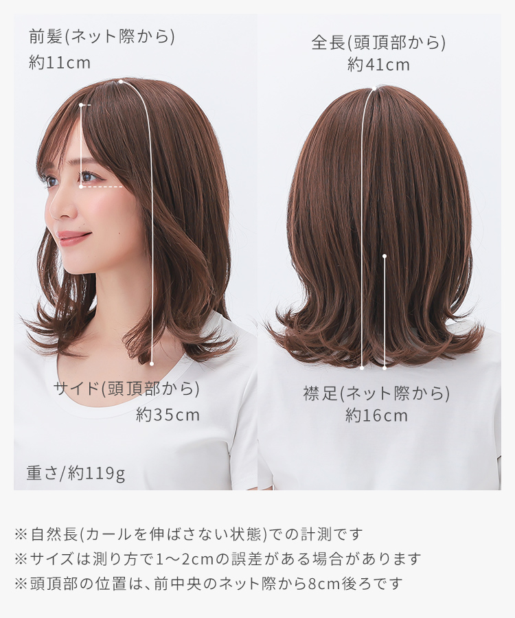 AQUADOLL VENUS 返品補償あり 医療用ウィッグ 人毛 mix ミディアム