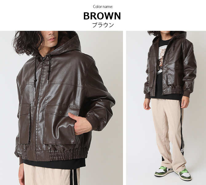 ARCADE（アーケード） 半額セール PUレザージャケットヴィンテージ加工
