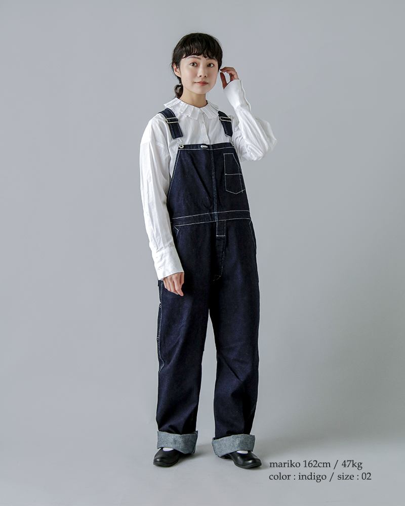LENO リノ セルヴィッチデニム オーバーオール leno-pt005-008