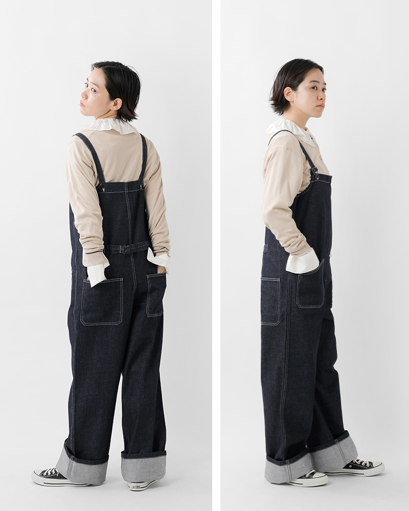 Johnbull（ジョンブル） デニム チューブ サロペット jl251p35