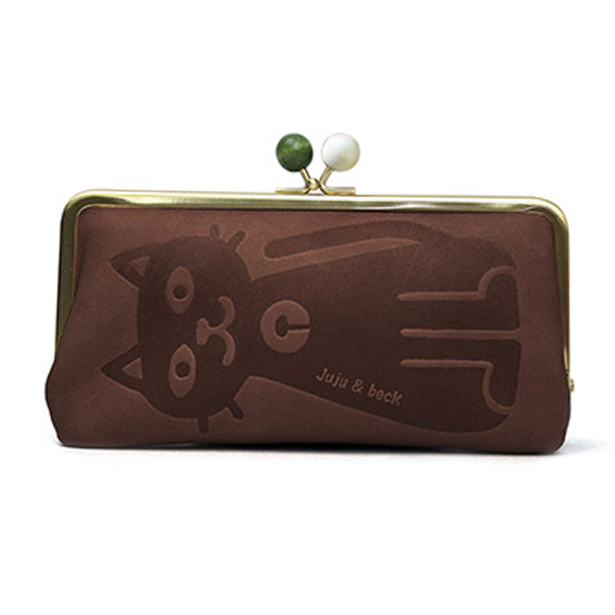 box21 がま口長財布 猫 ネコ ボックス21 Juju&beck ジュジュアンド