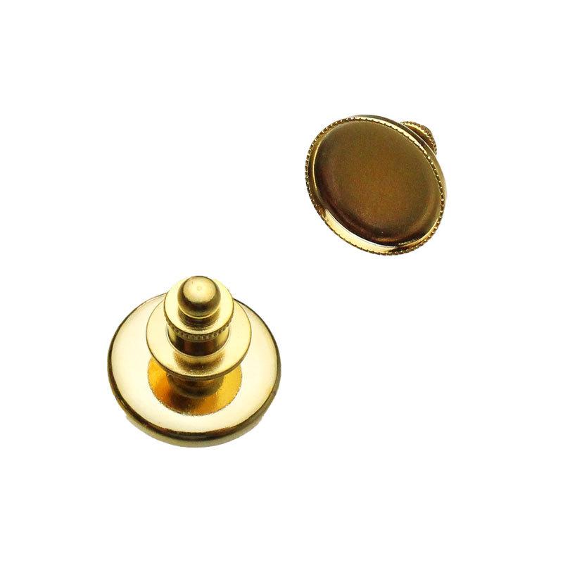 タックピン ピンバッジ タイタック キャッチ付き 1個 16mm