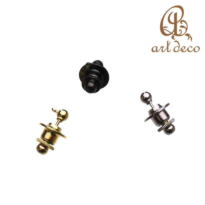 タックピン ピンバッジ タイタック キャッチ付き 1個 アクセサリー