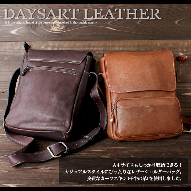 DAYSART（デイズアート） バッグ メンズ ショルダーバッグ 本革 レザー