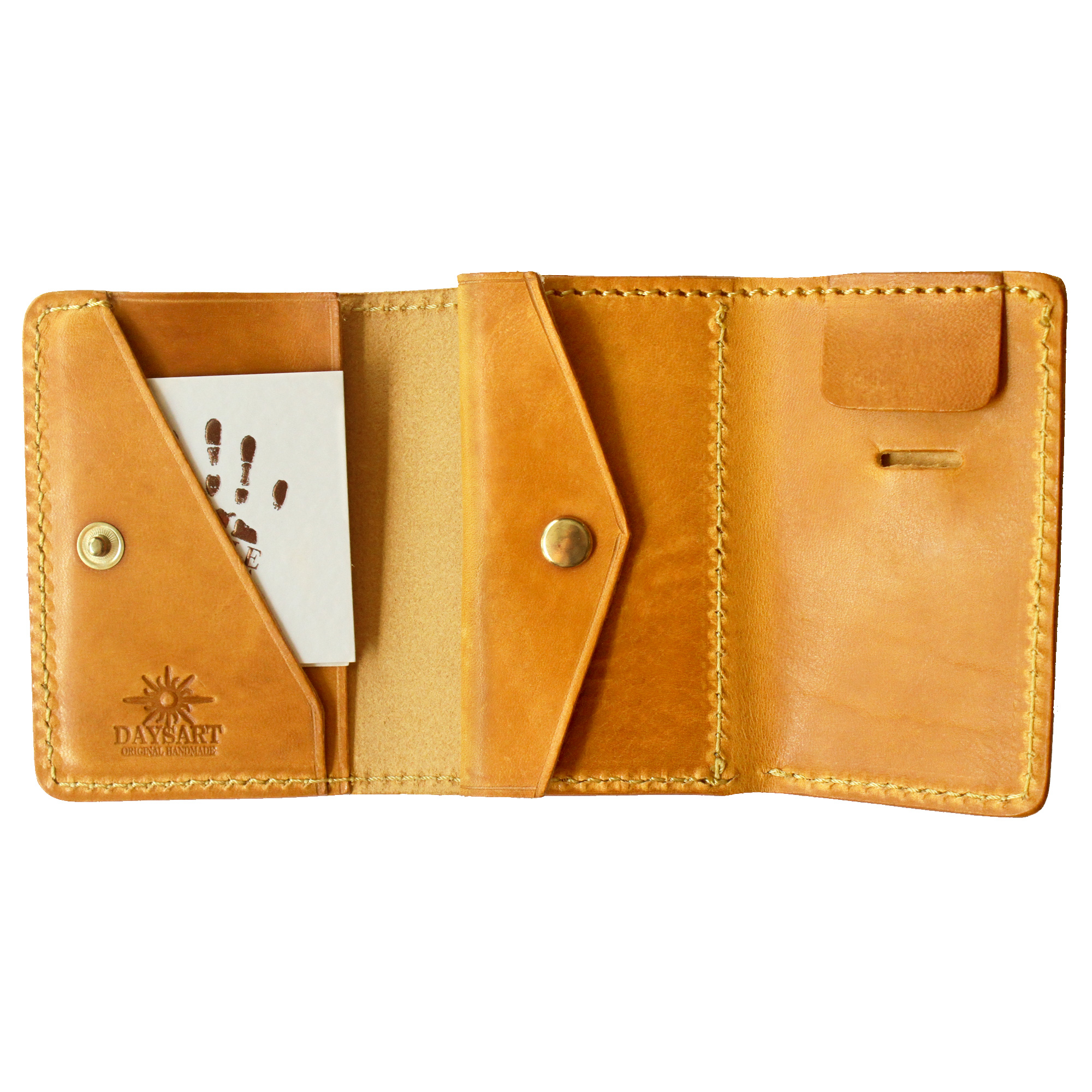 DAYSART（デイズアート） 財布 メンズ 三つ折り 本革 レザー ミニ財布