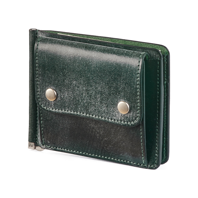 SLOW（スロウ） 財布 二つ折り財布 薄い財布 薄型 小銭入れ付き 本革