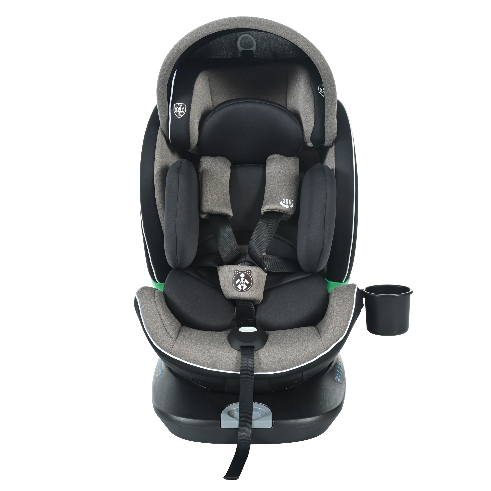 チャイルドシート 新生児 ISOFIX R129適合 0歳〜12歳頃 360度回転式 40