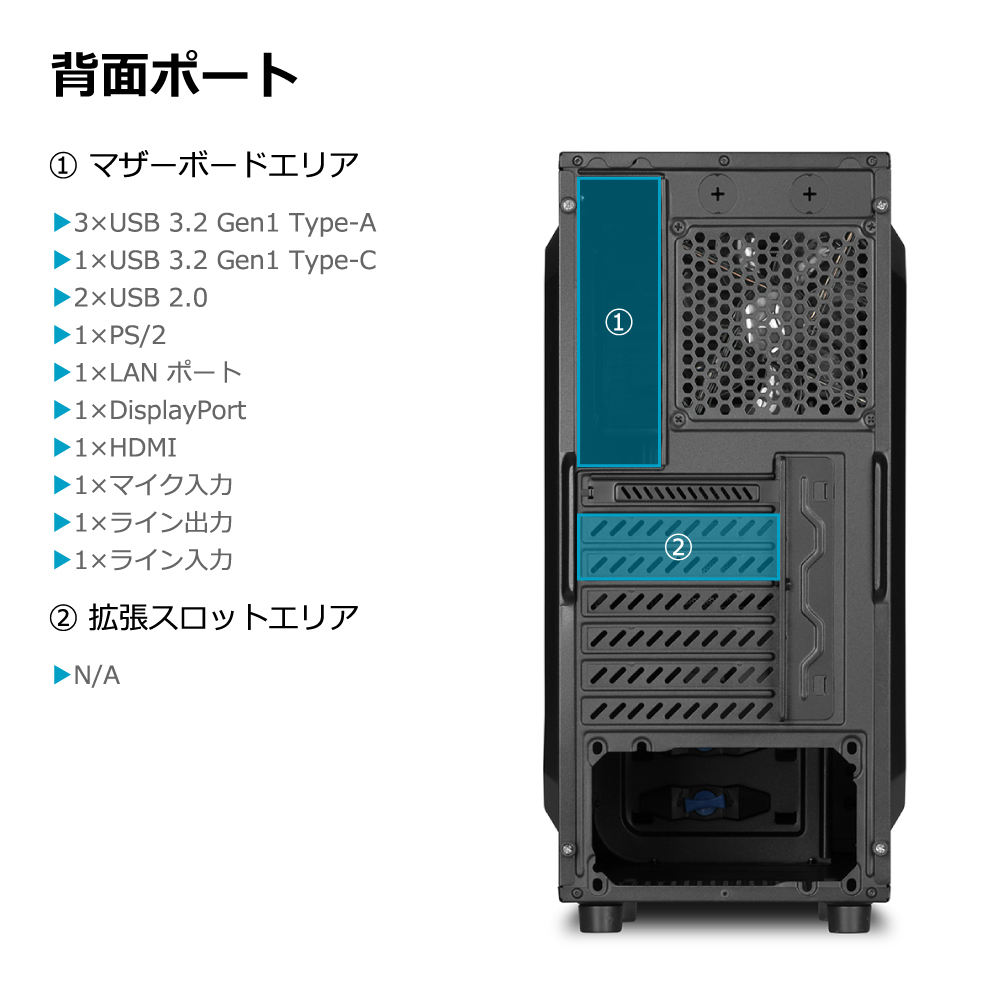 インテル（intel） デスクトップPC Core i7-12700 メモリ32GB SSD500GB