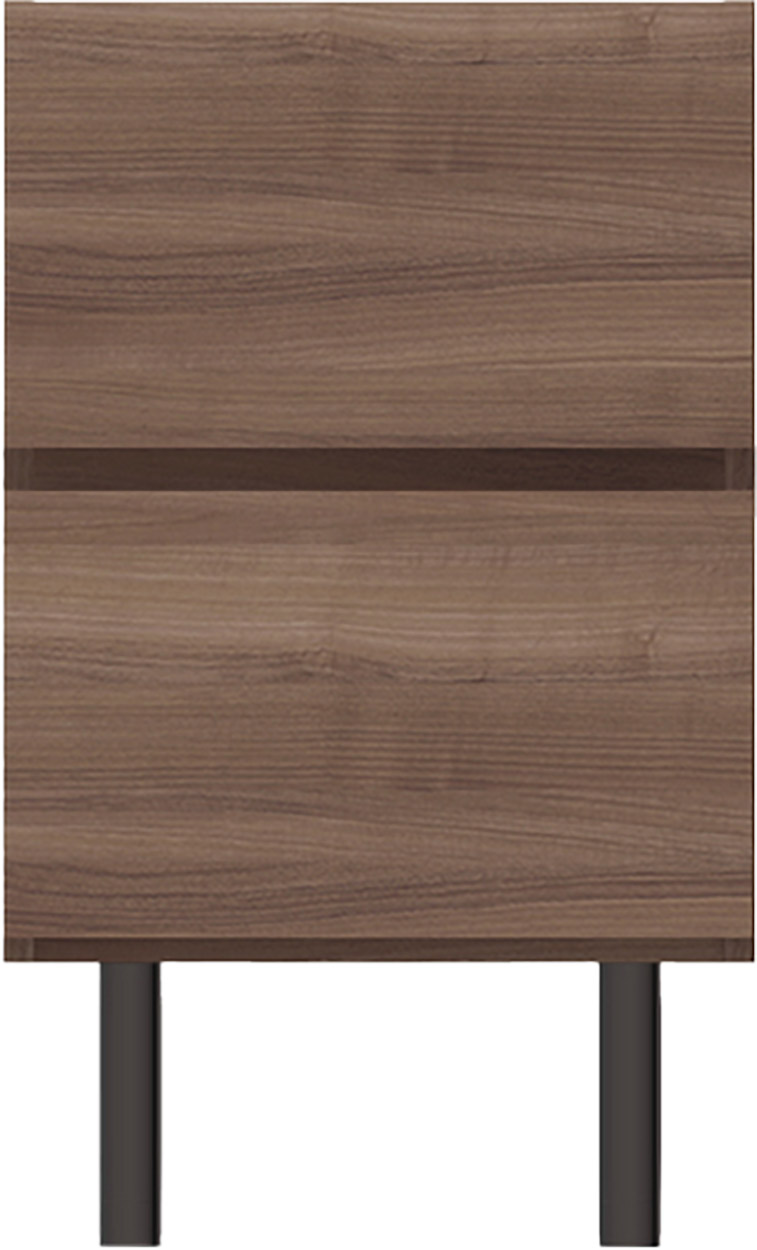 パモウナ チェスト 幅40cm 2段 WV ナチュラル グレー ウォールナット