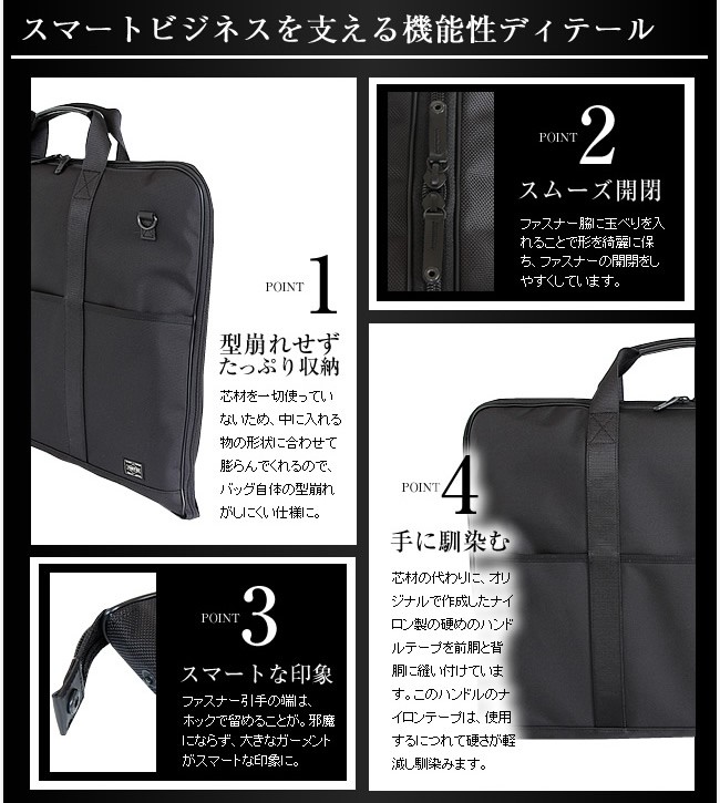 PORTER ポーター ステージ 2WAYガーメントケース 620-07571 スーツ