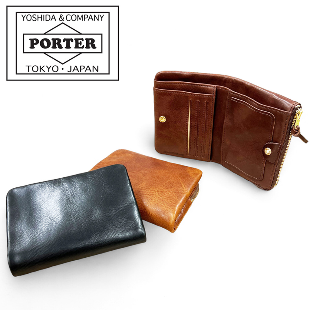 PORTER ポーター ソーク ウォレット 101-06003 吉田カバン 二つ折り