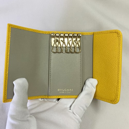 BVLGARI（ブルガリ） 【爆買】ブルガリ キーケース レザー ロゴ