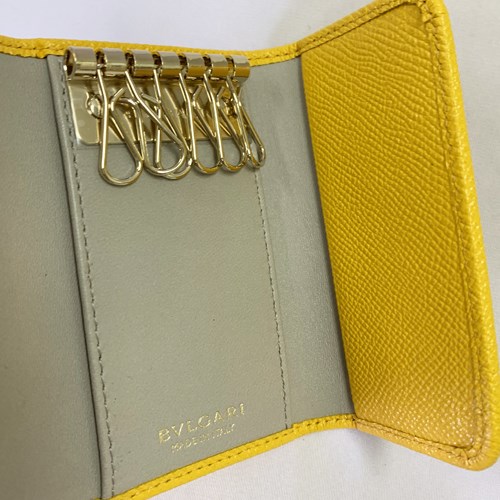 BVLGARI（ブルガリ） 【爆買】ブルガリ キーケース レザー ロゴ