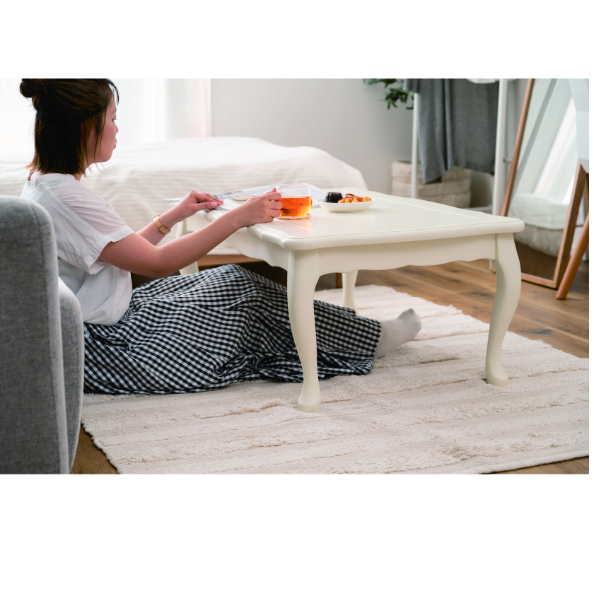 ♢*♢様 姫 家具 猫脚こたつ アンティーク ダイニングテーブル 可愛い