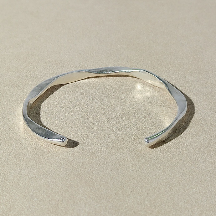 Binich（ビニッチ） ブレスレット メンズ カレンシルバー バングル