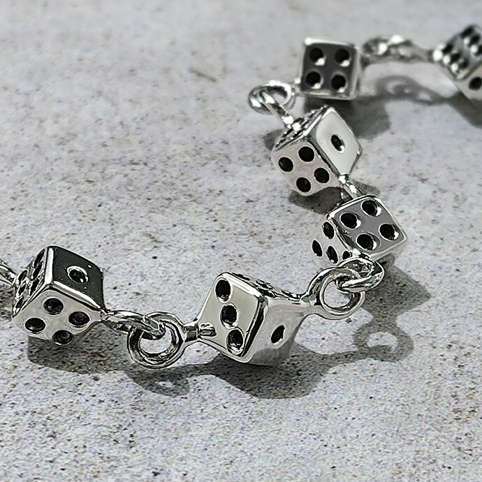 Binich（ビニッチ） ブレスレット メンズ シルバー925 サイコロ ダイス