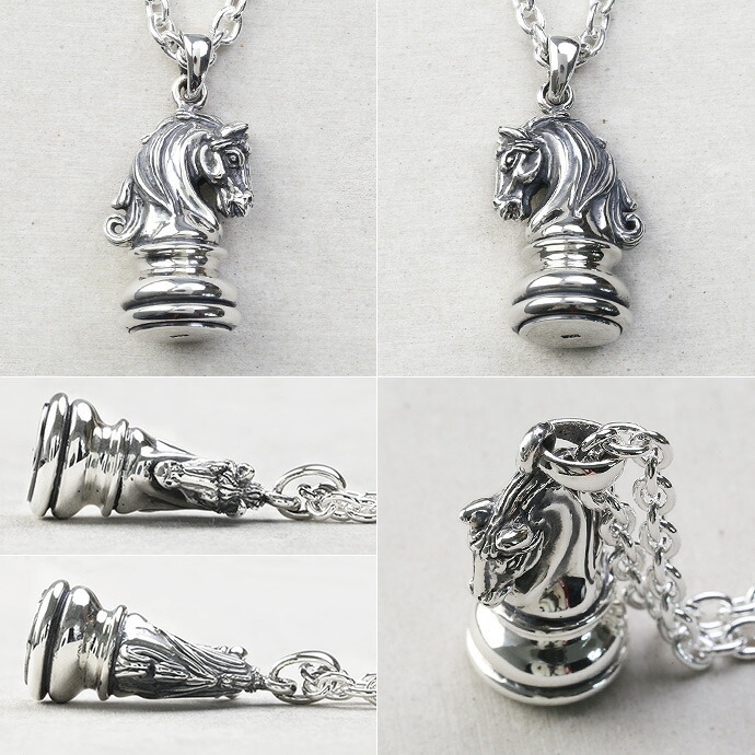 夜織様買付 ホース 馬 ベル シルバー925 ネックレス 夜織様買付 ホース
