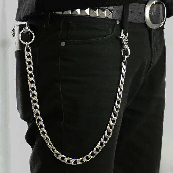 Binich（ビニッチ） シルバー925 喜平チェーン クロス ウォレット