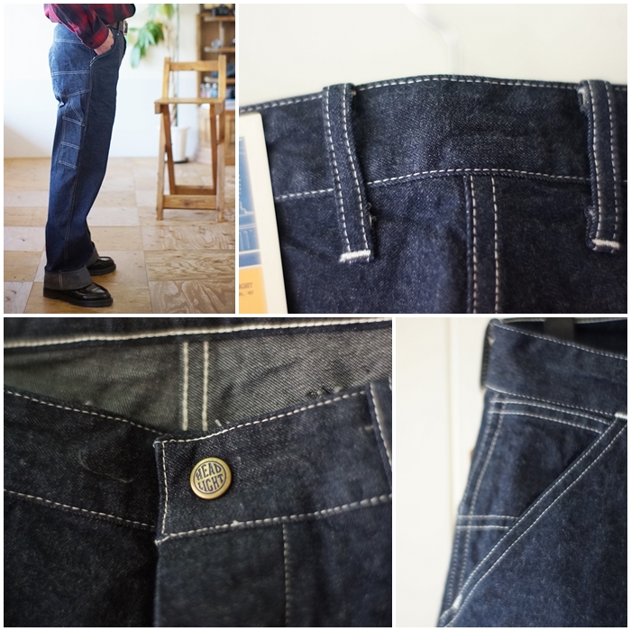 SUGAR CANE HEADLIGHT ヘッドライト デニムペインターパンツ ジーンズ