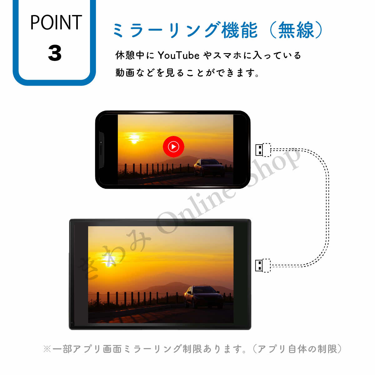 オンダッシュモニター ディスプレイオーディオ carplayナビ 9インチ