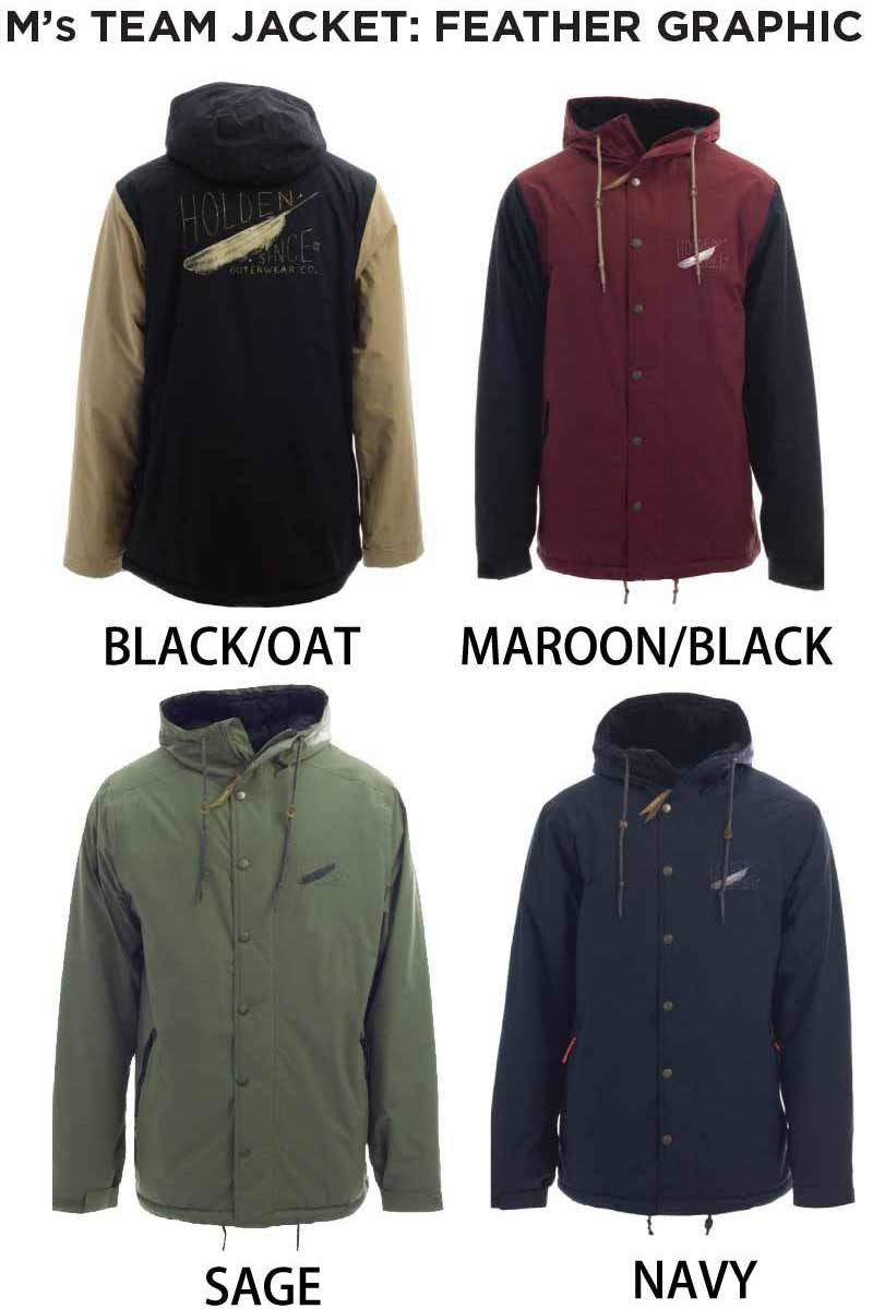 HOLDEN（ホールデン） 17-18 HOLDEN / ホールデン TEAM jacket FEATHER