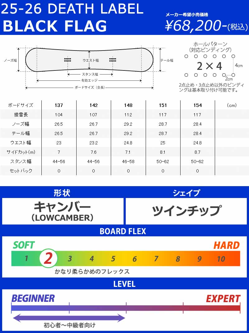 25-26 DEATH LABEL/デスレーベル BLACK FLAG ブラックフラッグ メンズ