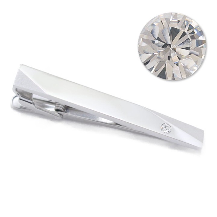 タイピン ネクタイピン 名入れ 刻印 サービス対象 全12種 誕生石