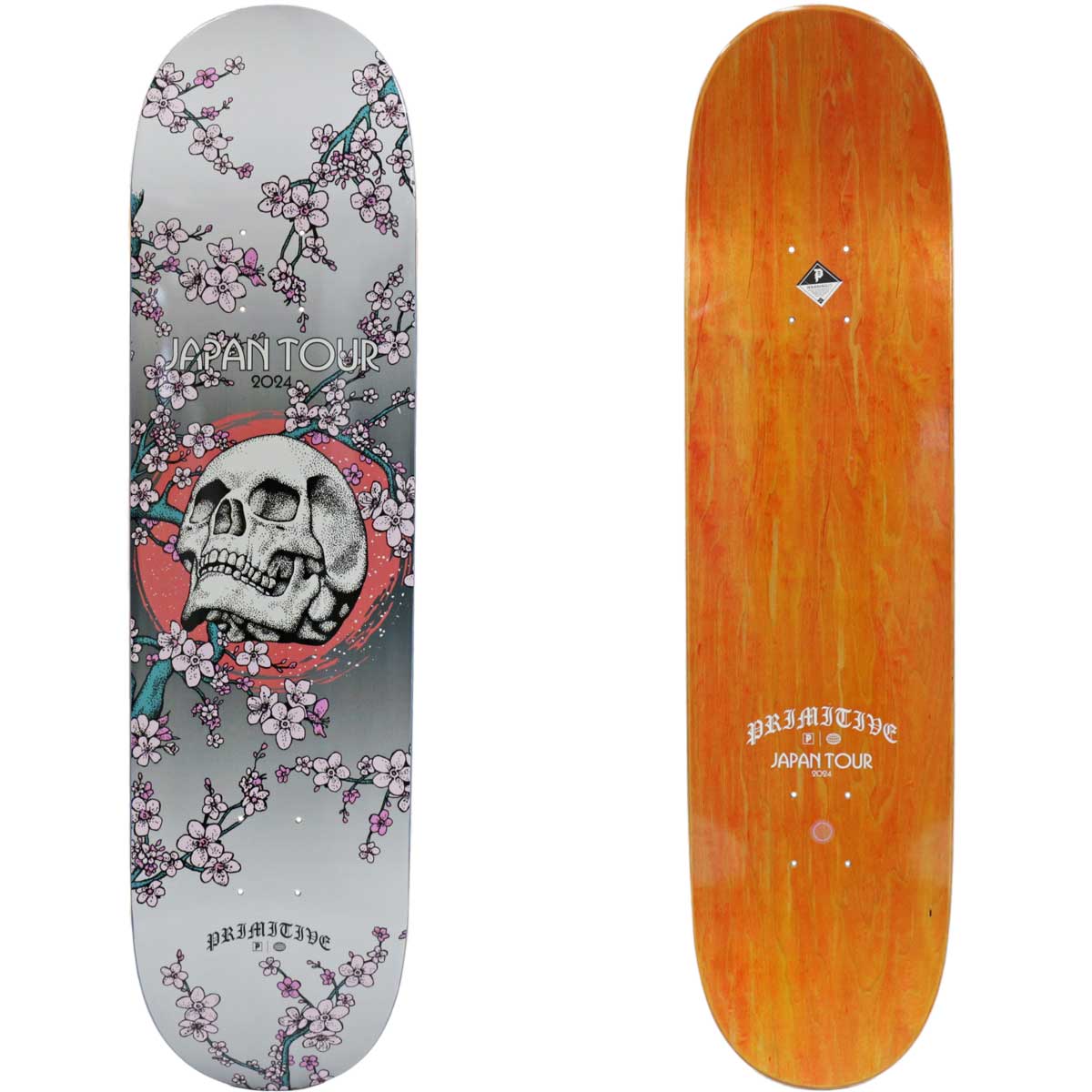 PRIMITIVE（プリミティブ） 8.0インチ スケボー デッキ Primitive