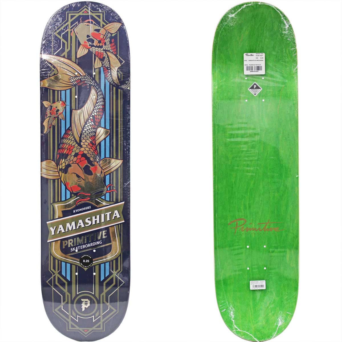 PRIMITIVE（プリミティブ） 8.0 8.25インチ スケボー デッキ Primitive