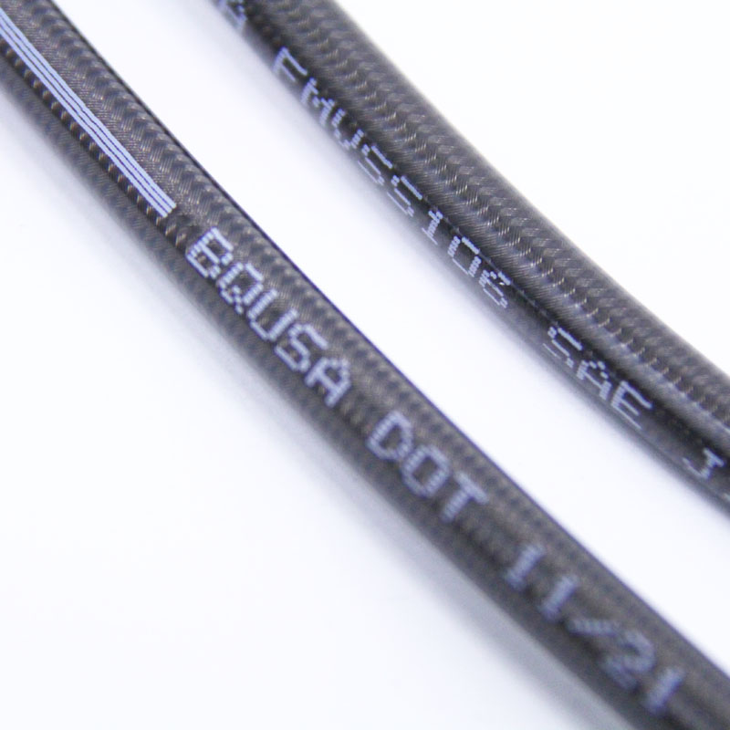 ステンメッシュブレーキライン ブレーキホース ブレーキ ブラック