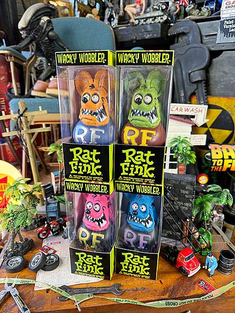 RAT FINK（ラットフィンク） ファンコ ボビングヘッド （4体セット