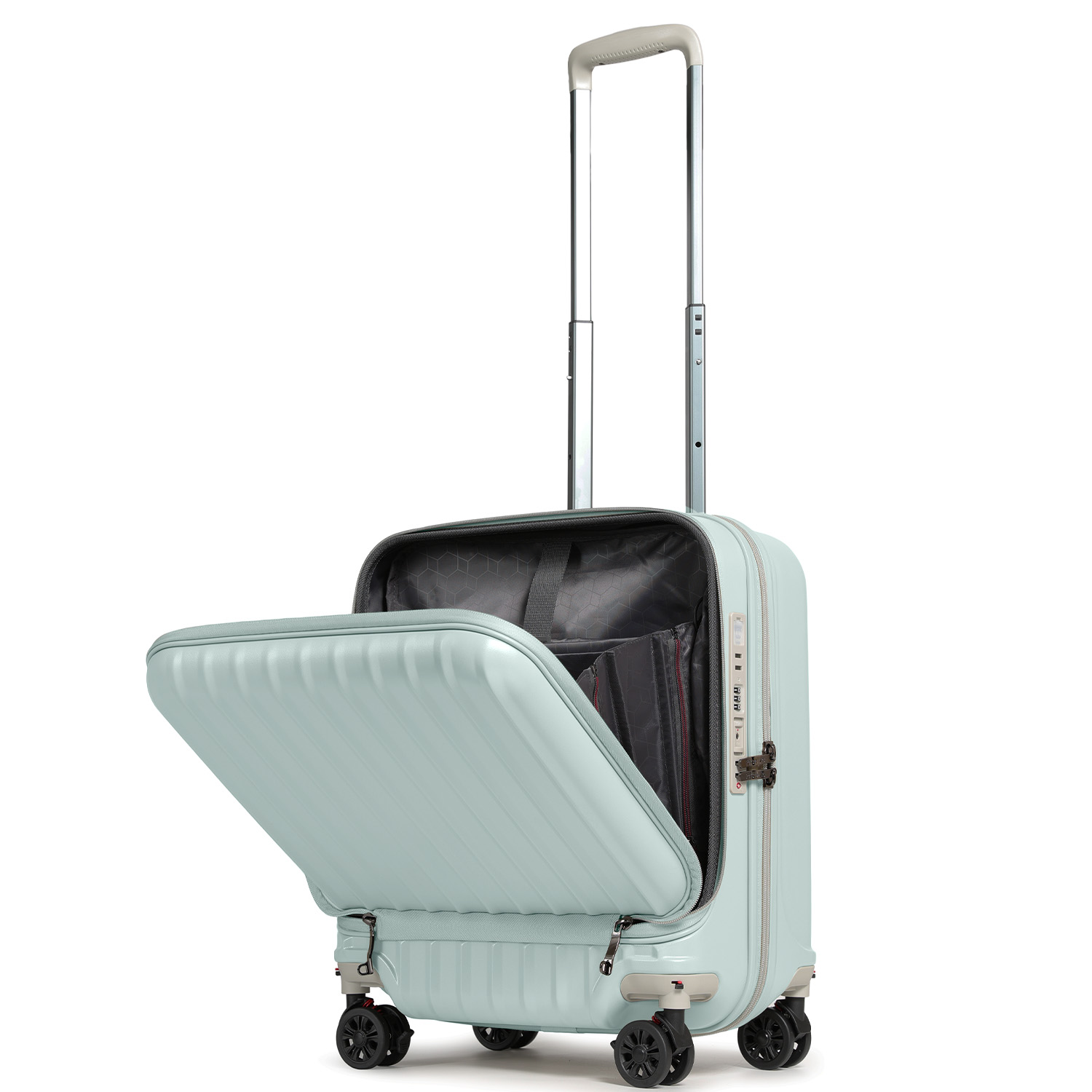 PROEVO スーツケース キャリーケース 機内持ち込み フロントオープン s