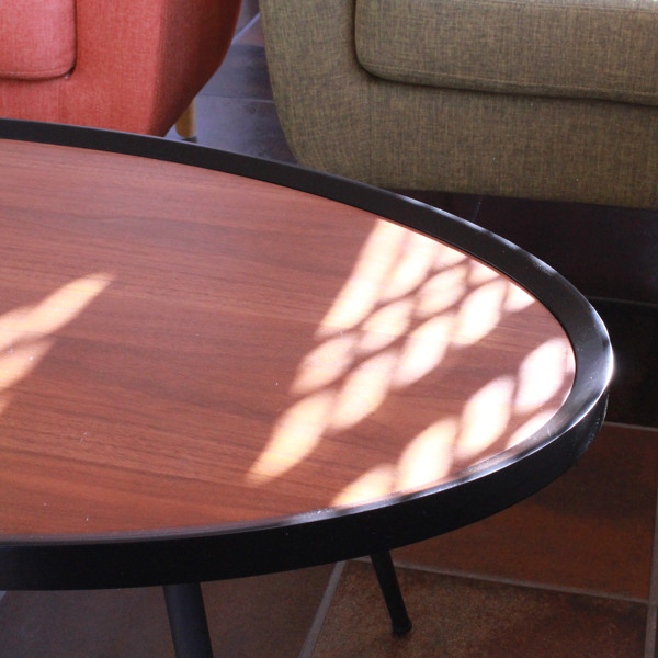 あずま工芸 センターテーブル 幅102cm マルコ MARCO 丸 楕円形 木製