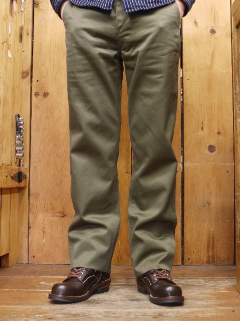 BUZZ RICKSON'S バズリクソンズ オリジナルスペックチノ オリーブ