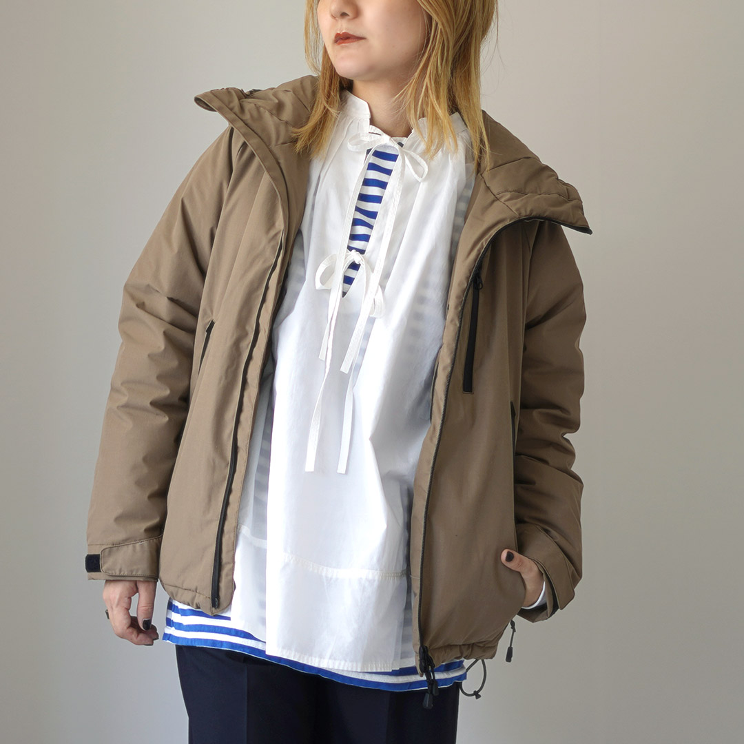 NANGA（ナンガ） 別注 HINOC ヒノック リム フード ダウンジャケット