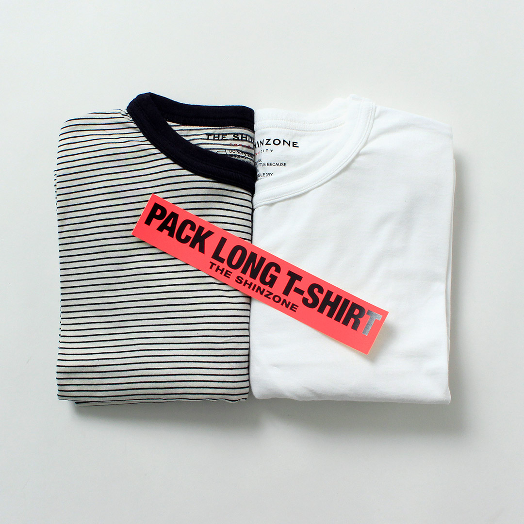 Shinzone（シンゾーン） パック ロングスリーブTシャツ 24AMSCU04 日本