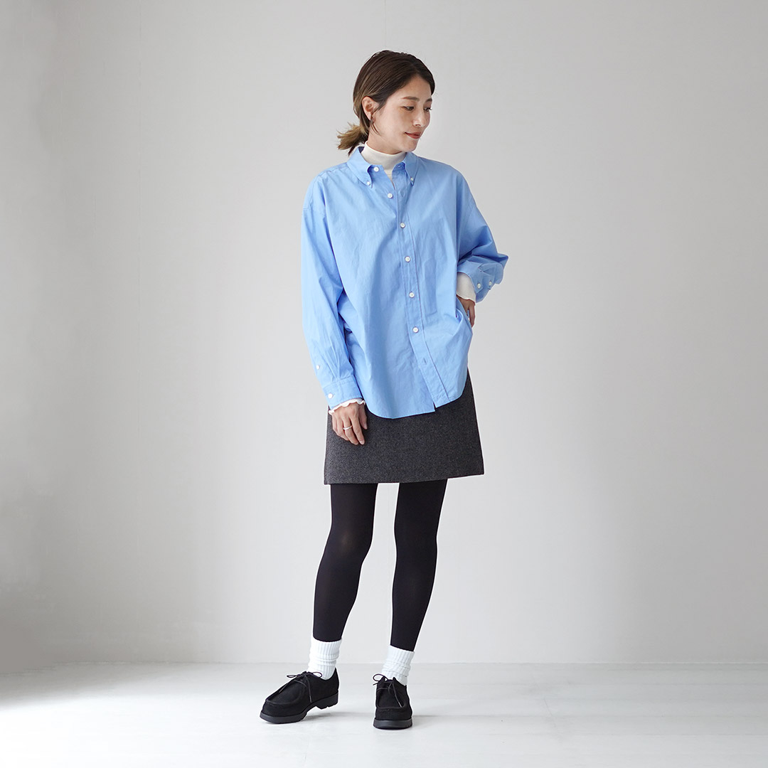 Shinzone（シンゾーン） ウール ミニ スカート 25AMSSK02 / チェック